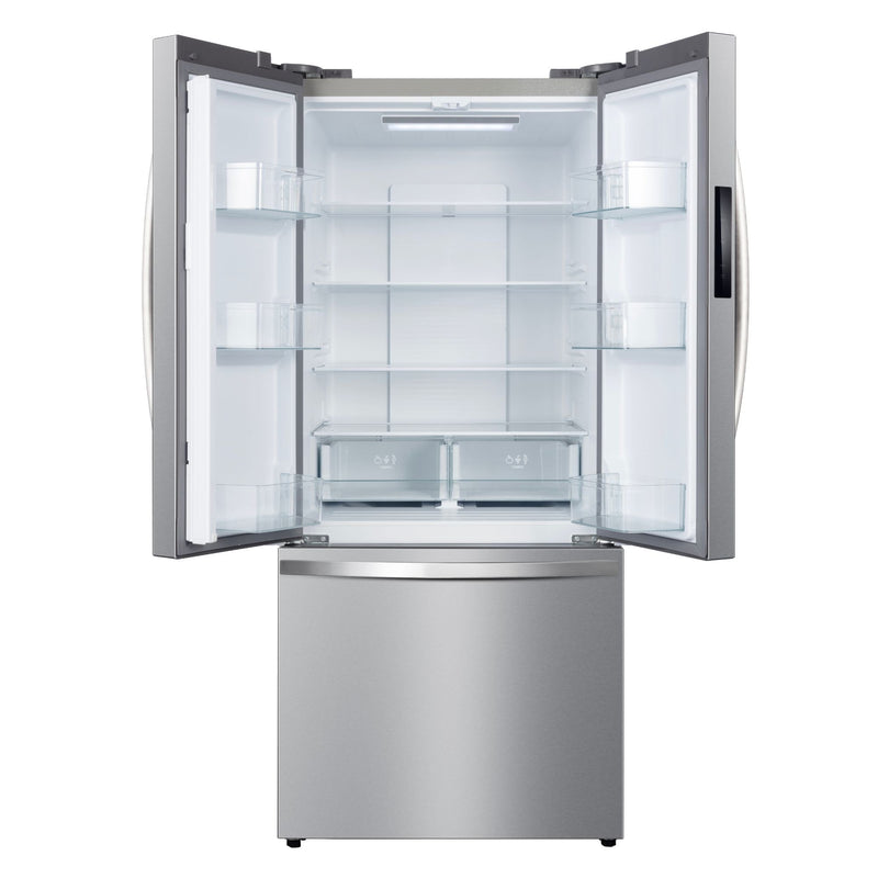 Kenmore 17.5 cu. ft. Counter Depth French Door Refrigerator - Stainless Steel