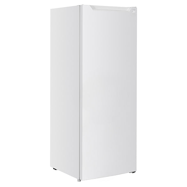 Kenmore convertible upright freezer/refrigerator, closed, on a white background.