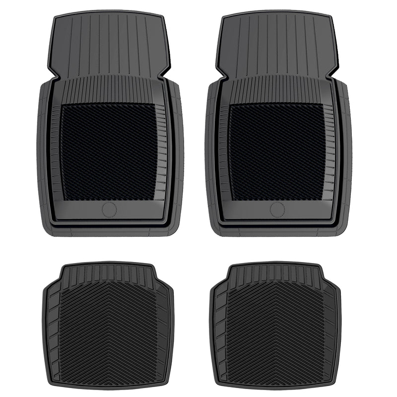 PantsSaver New Generation universal fit vehicle mats 4 piece set - Black