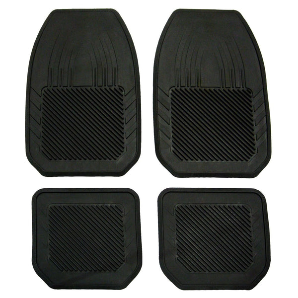 PantsSaver Better No Mess universal fit vehicle mats 4 piece set - Black