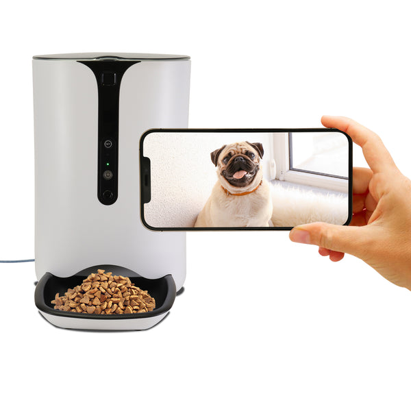 Lentek Smart Pet Feeder with HD Video 2 Way Audio